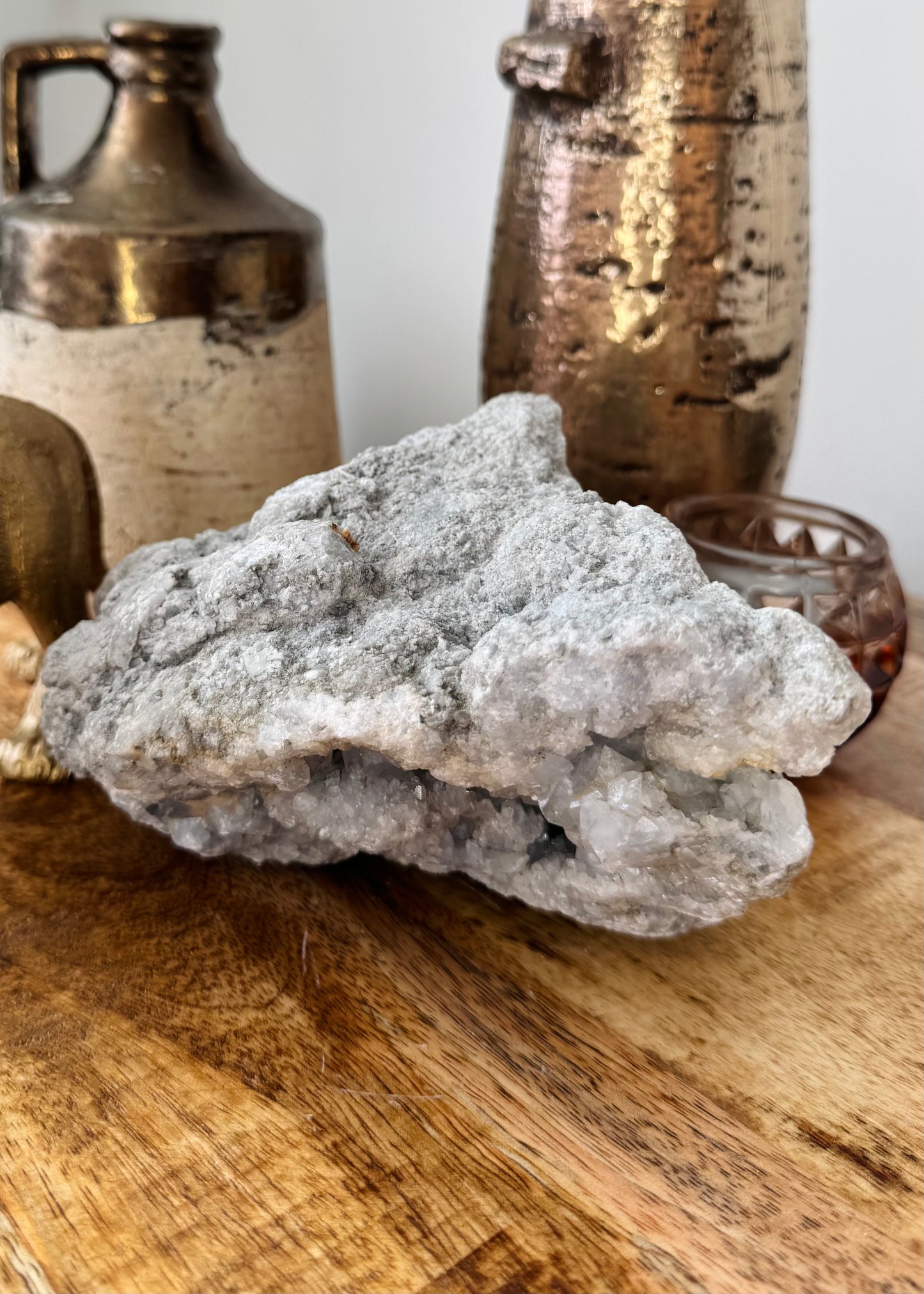 Celestine Geode - 1