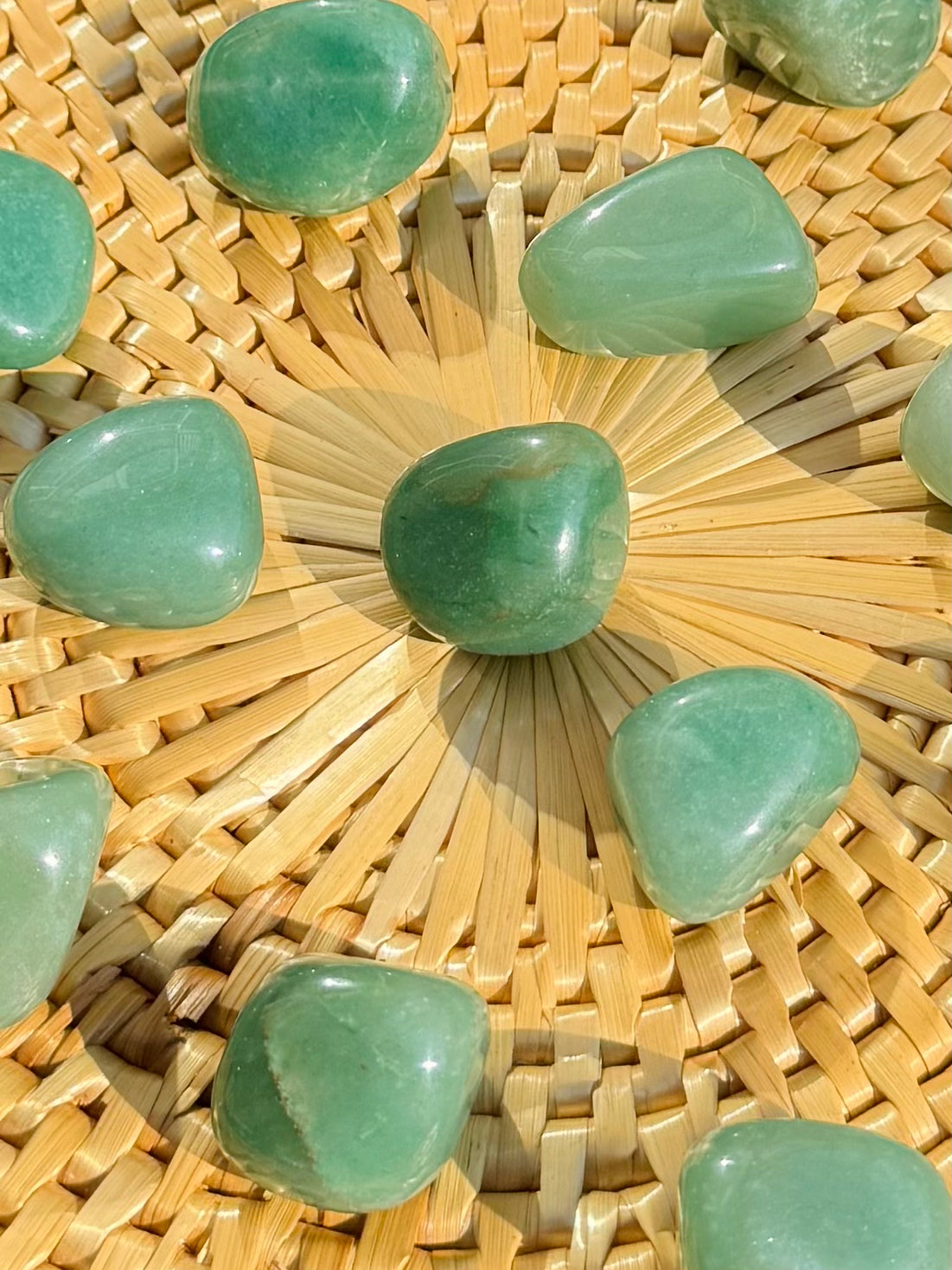 Green Aventurine Tumbled Stone (20-25 mm)