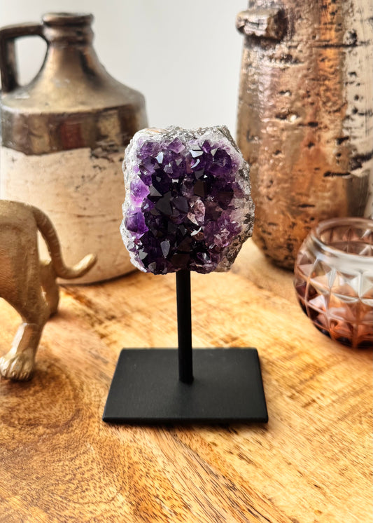 Amethyst On Stand - 1