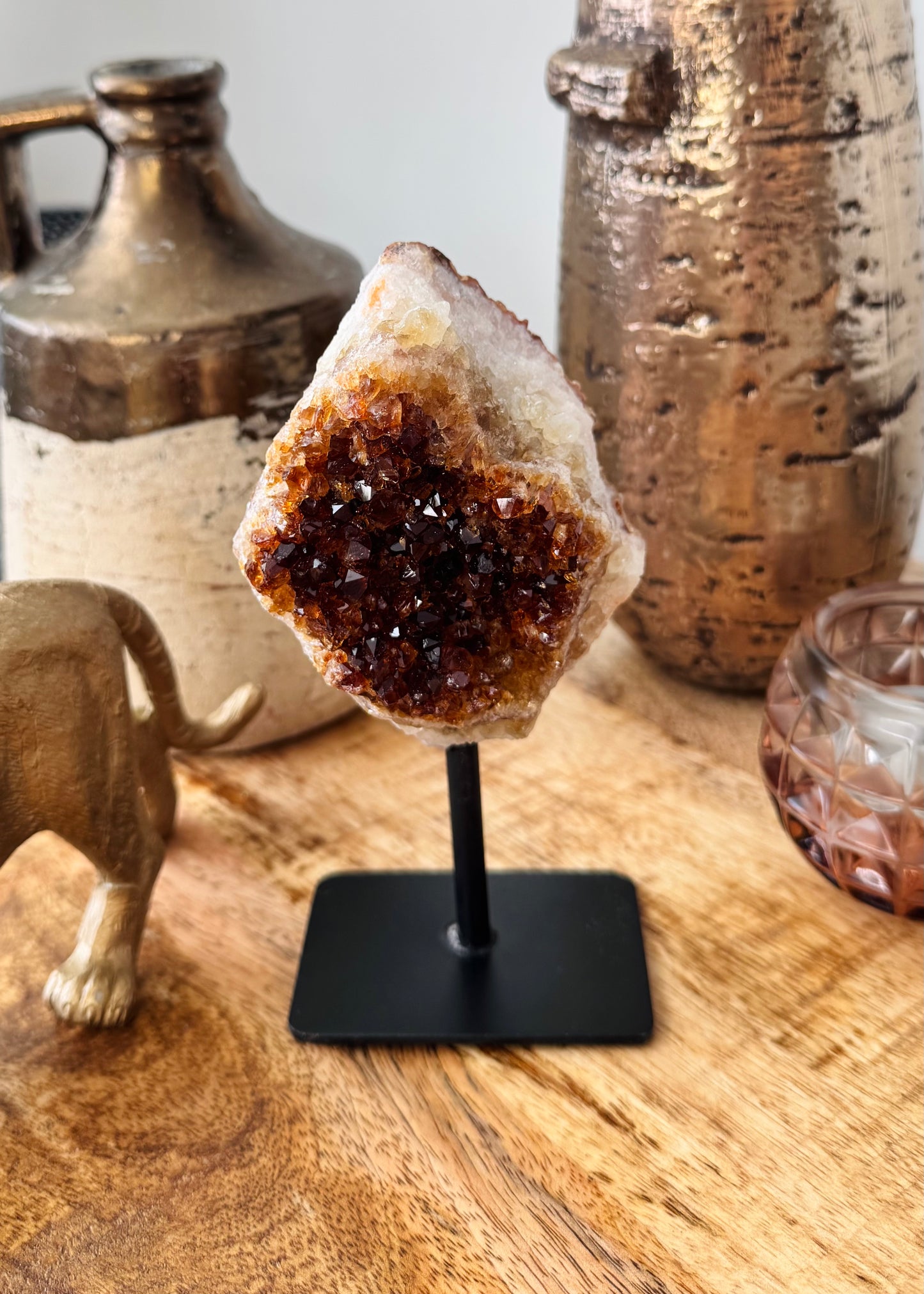 Heated Amethyst On Stand - 1