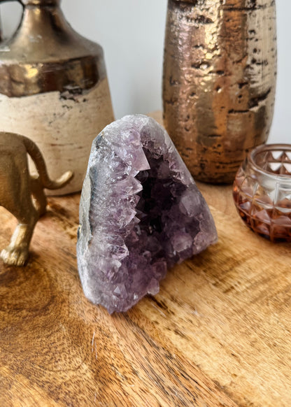 Amethyst Standing Cluster - 5