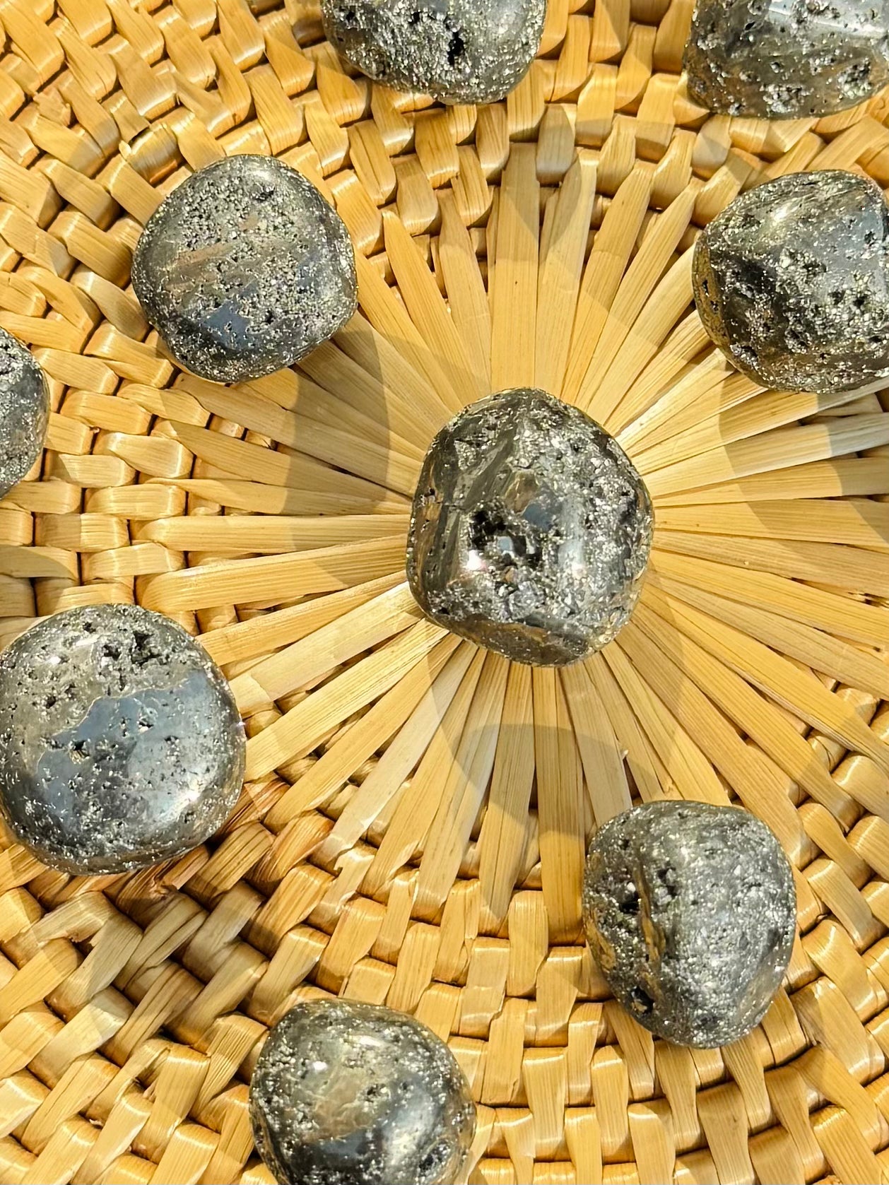 Pyrite Tumbled Stone (20-25 mm)