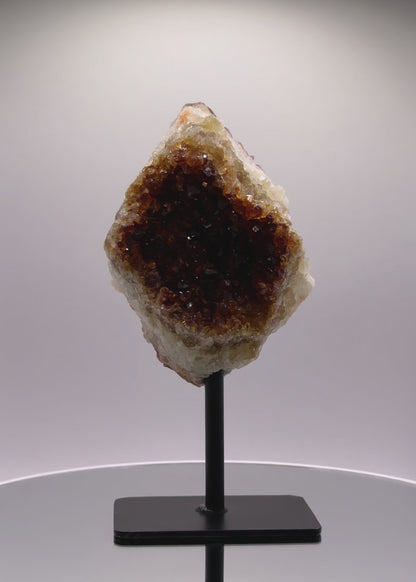 Heated Amethyst On Stand - 1